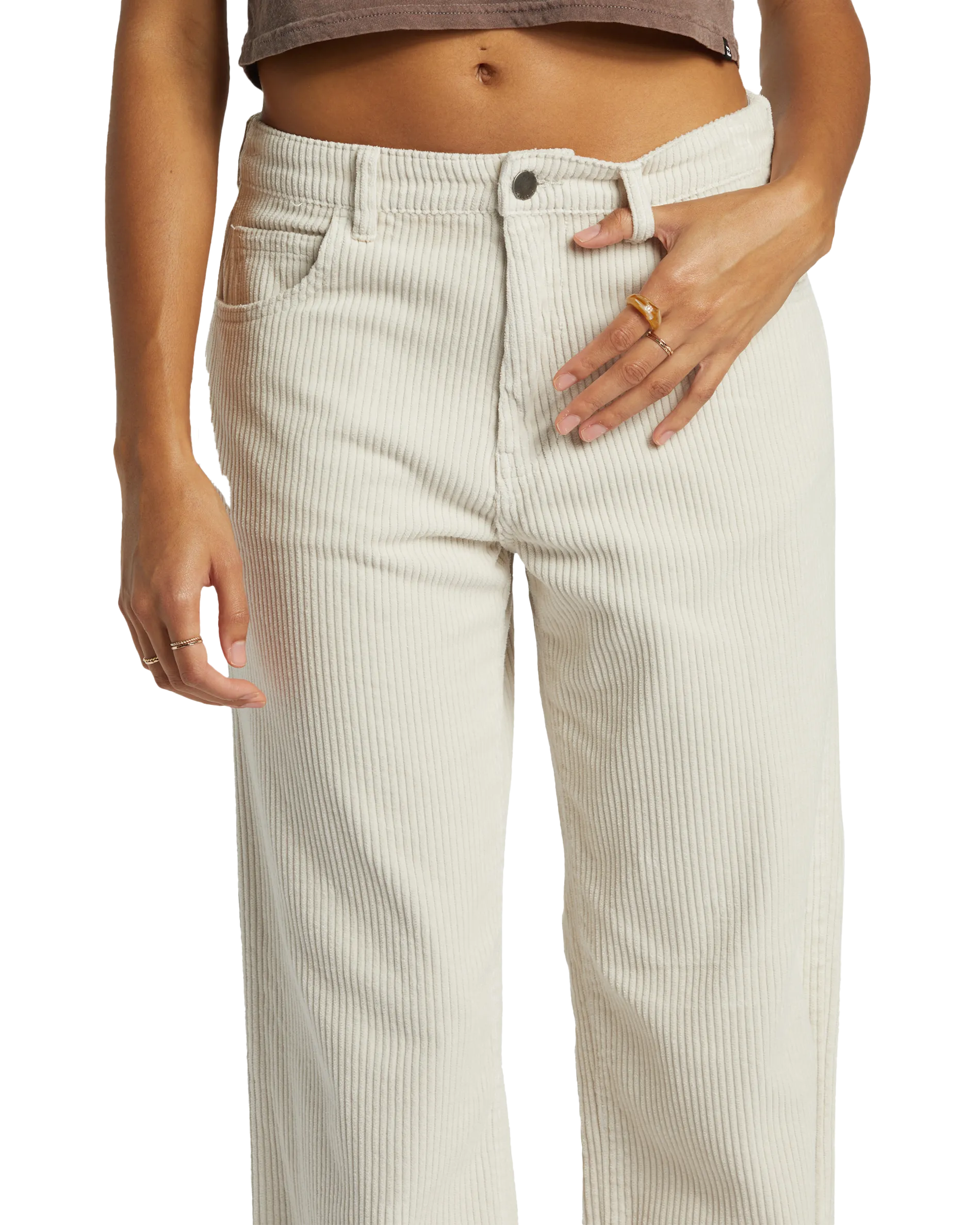 Midtown Corduroy Trousers in Moonlight