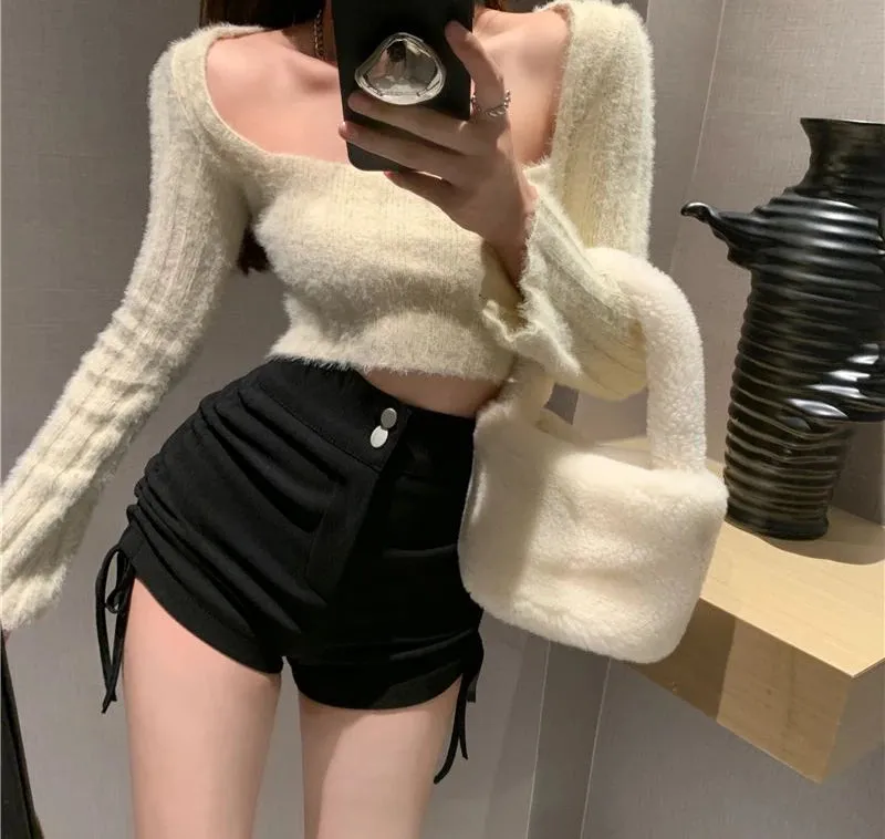 Milwa Mini Skinny Shorts