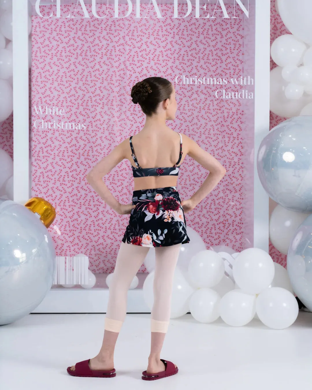 Mistletoe Skort