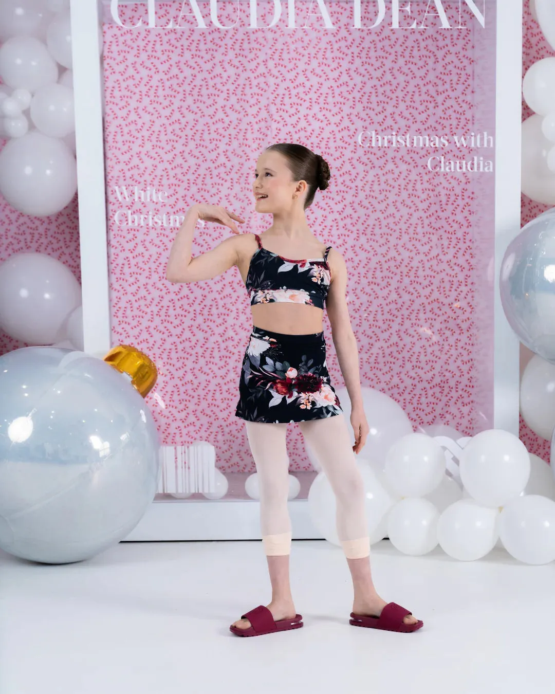 Mistletoe Skort