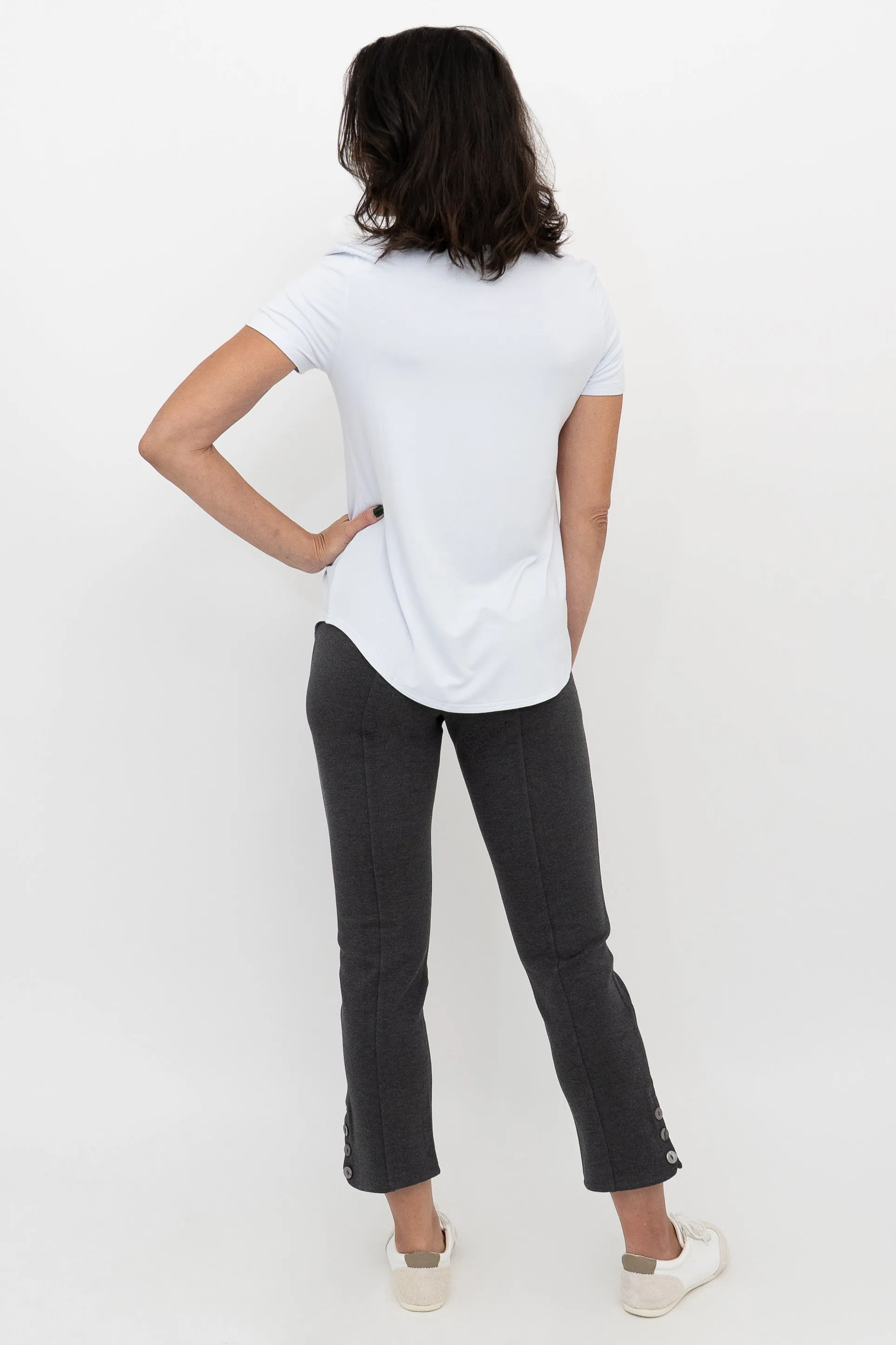 Nadine Crop, Granite, Modal