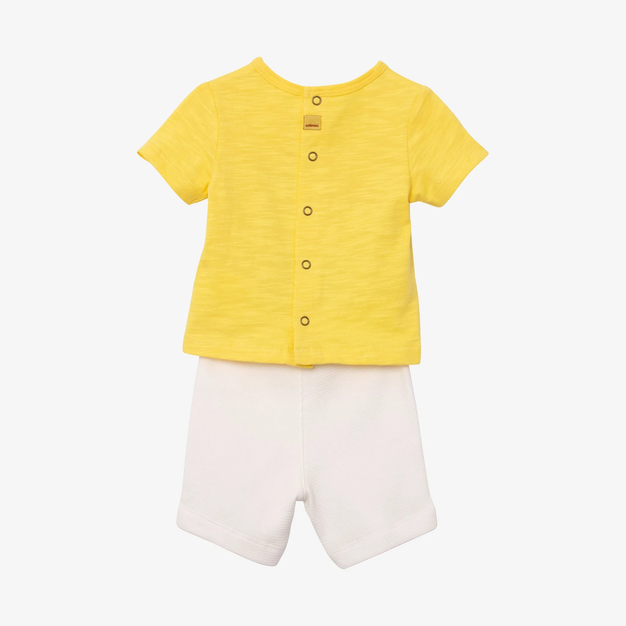 Newborn boy T-shirt and shorts set