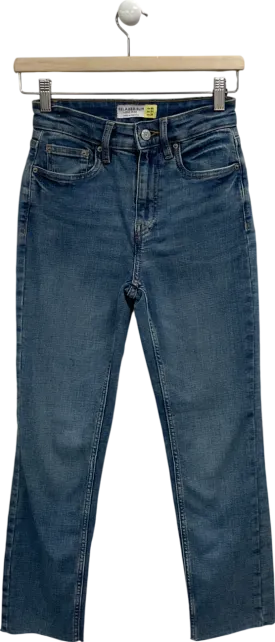 Next Blue Relaxed Slim Fit Mid Rise Jeans UK 6