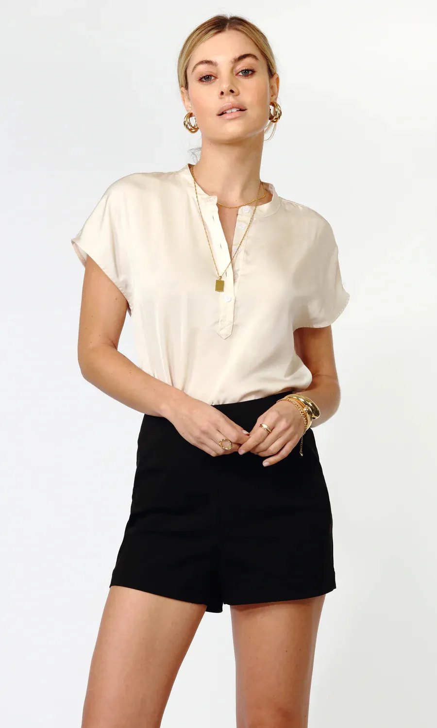 Pacqual Tailored Shorts ~ Black