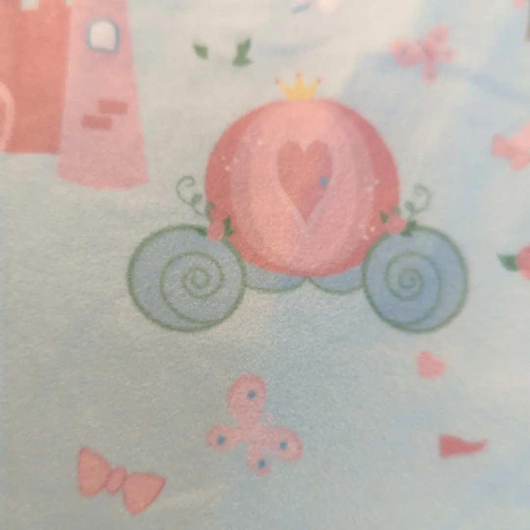 PETE   LUCY Pink and Blue Princess Carriage 2-Piece Short Set 2T