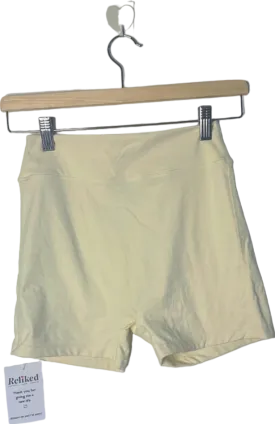PrettyLittleThing Yellow High-Waist Shorts Size 8