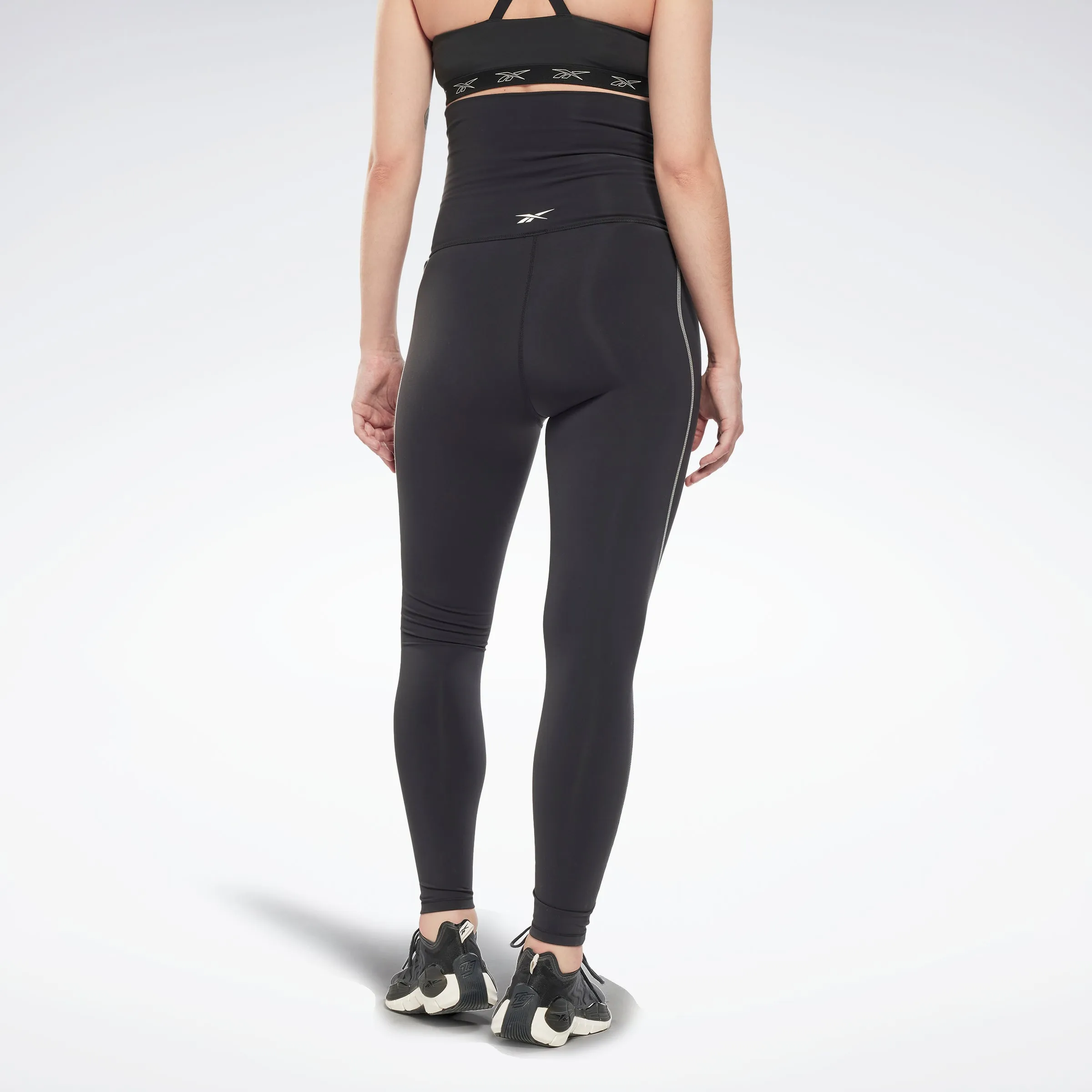 Reebok Apparel Women Reebok Lux 2.0 Maternity Leggings Black