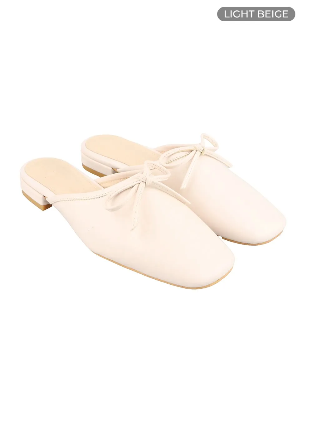 Ribbon Mule Flats OY421
