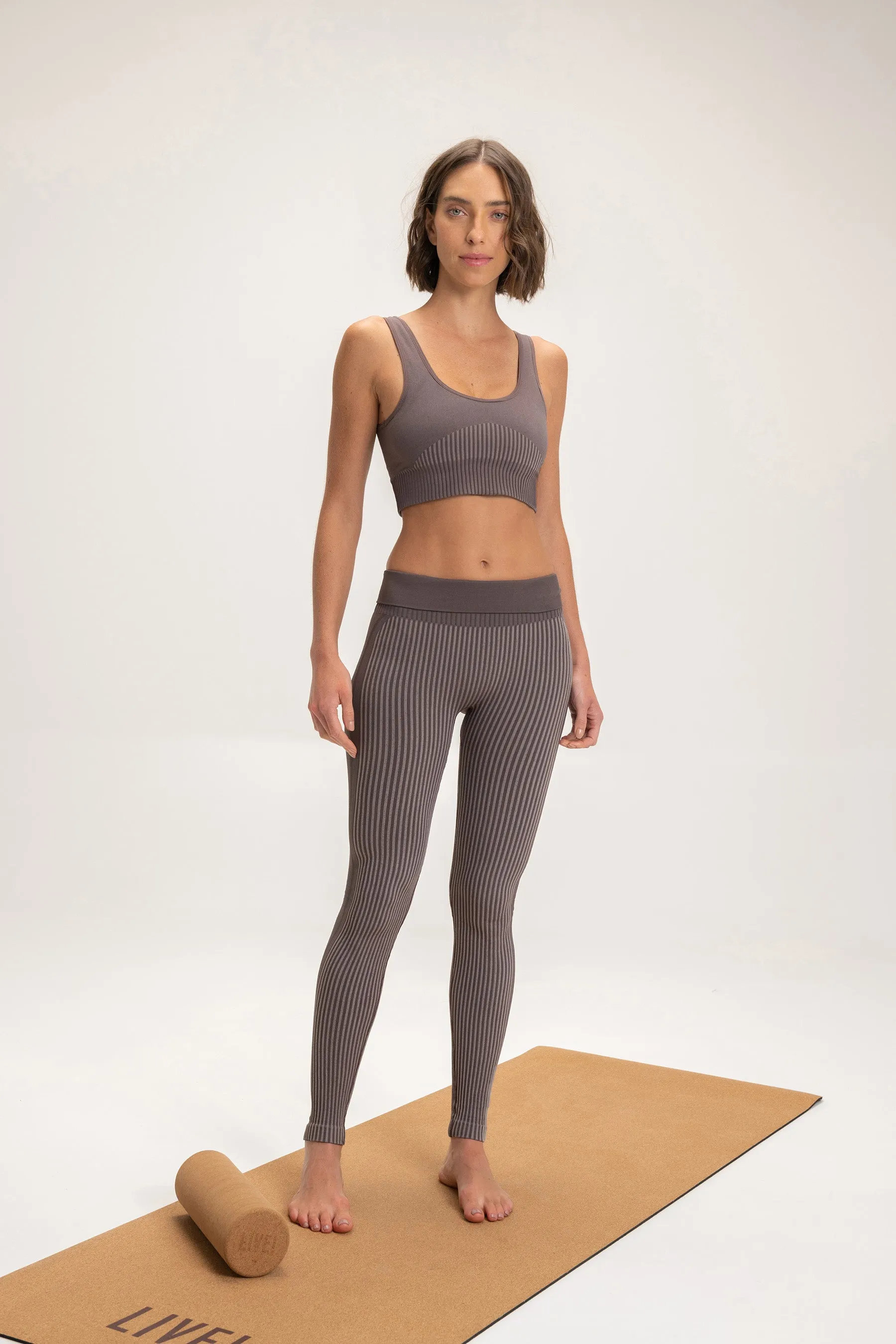 Seamless Rib Multifunctional Leggings