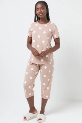 Spot Capri Pyjamas Natural