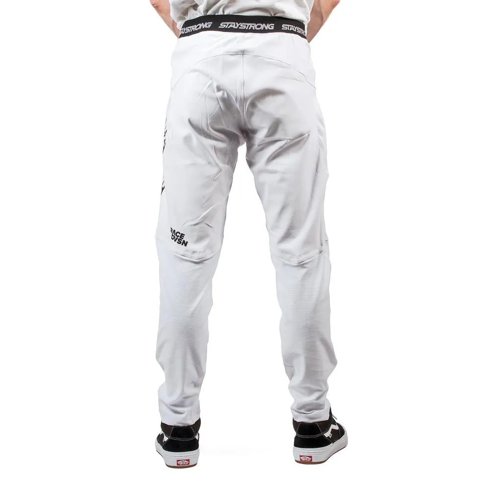 Stay Strong V3 Race Pants - White/Black