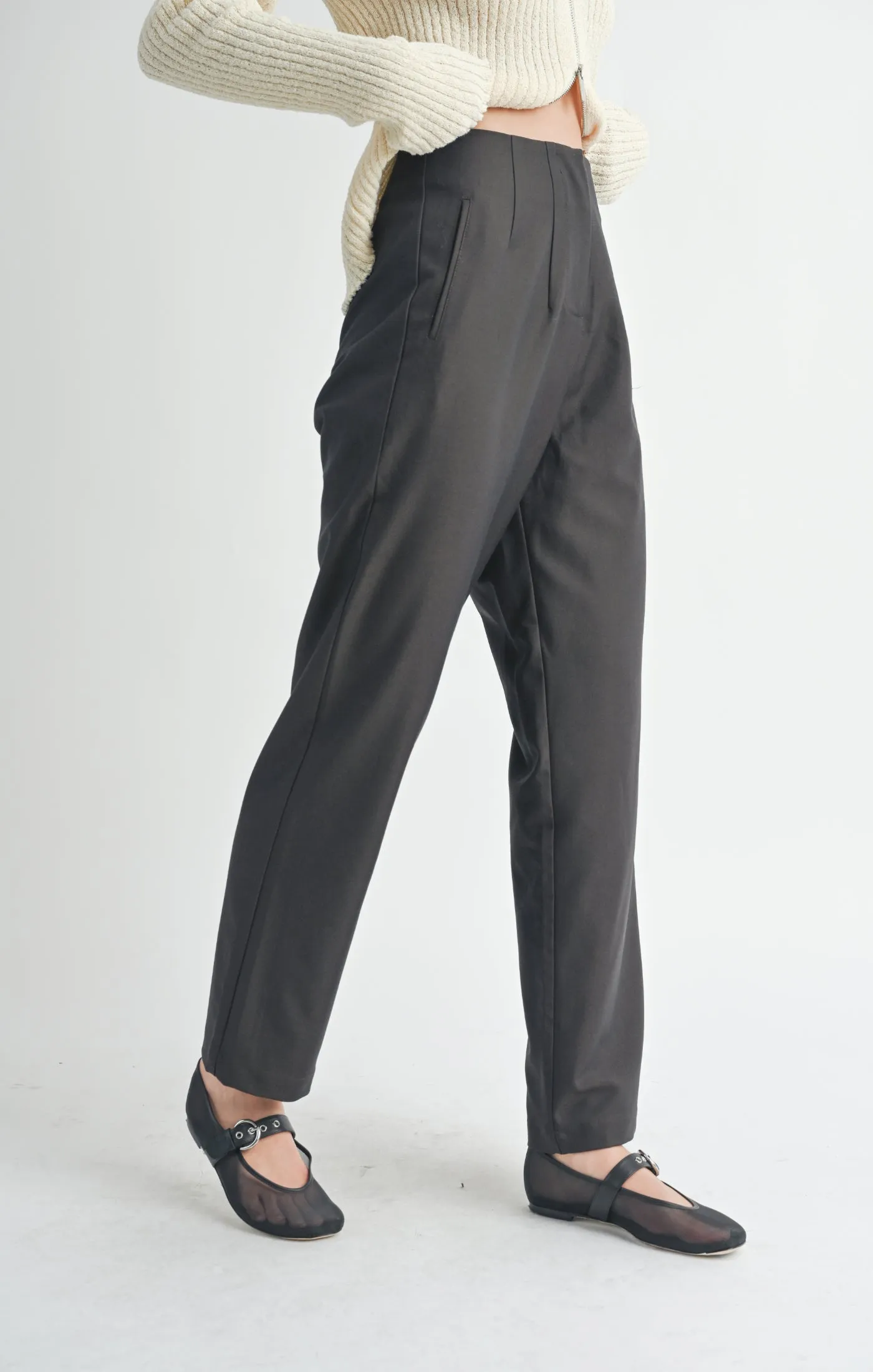 Take Action Tapered Pants | Dark Brown