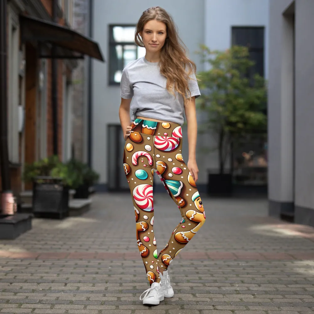 Whimsical Winter Wear Yoga Leggings