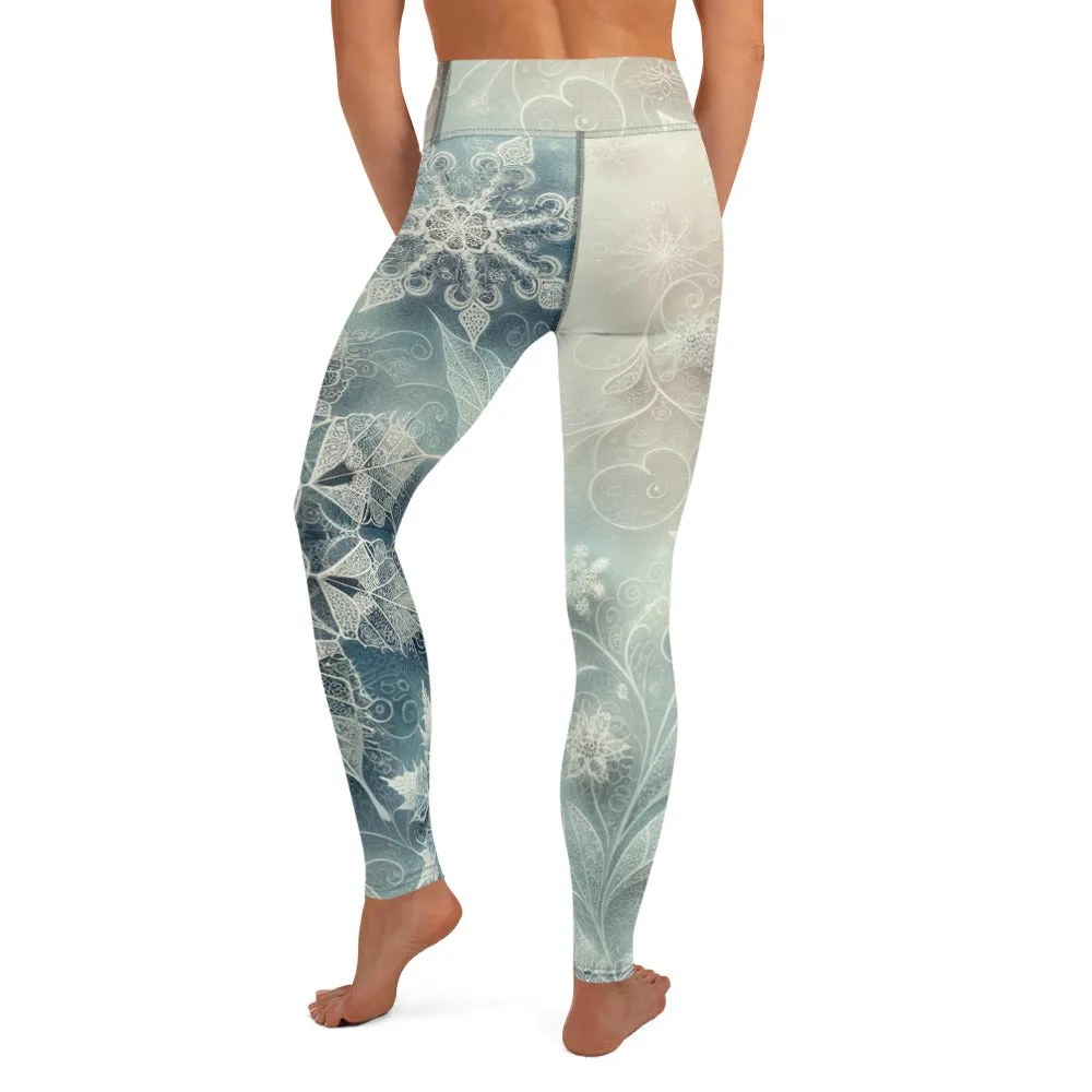 Whimsical Winter Wear Yoga Leggings