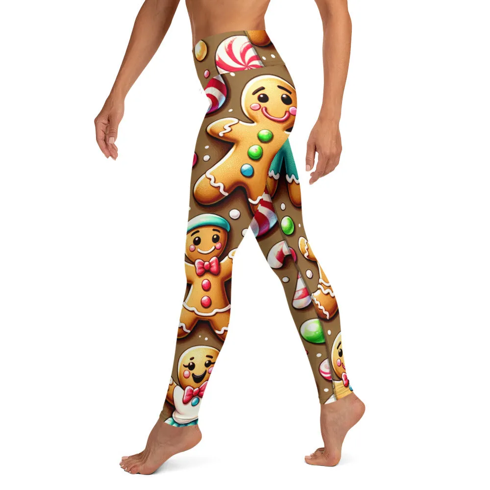 Whimsical Winter Wear Yoga Leggings