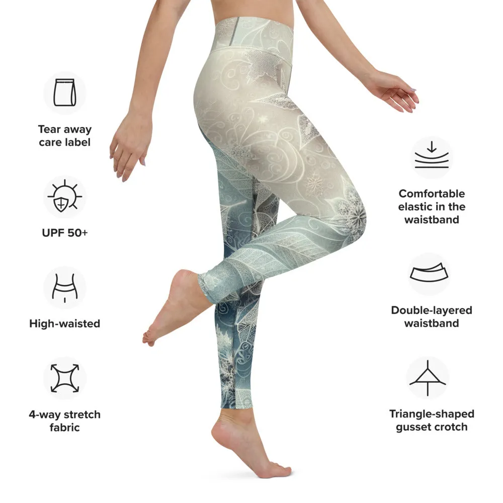 Whimsical Winter Wear Yoga Leggings