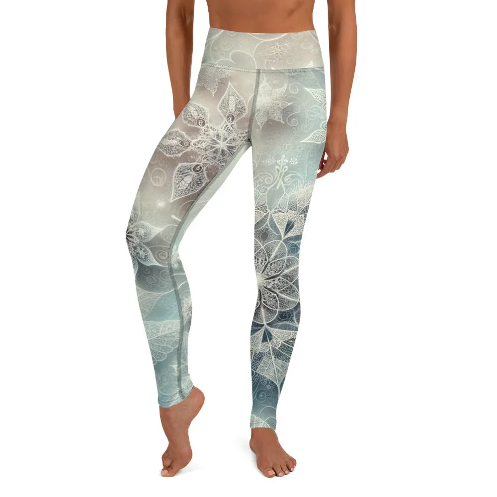 Whimsical Winter Wear Yoga Leggings