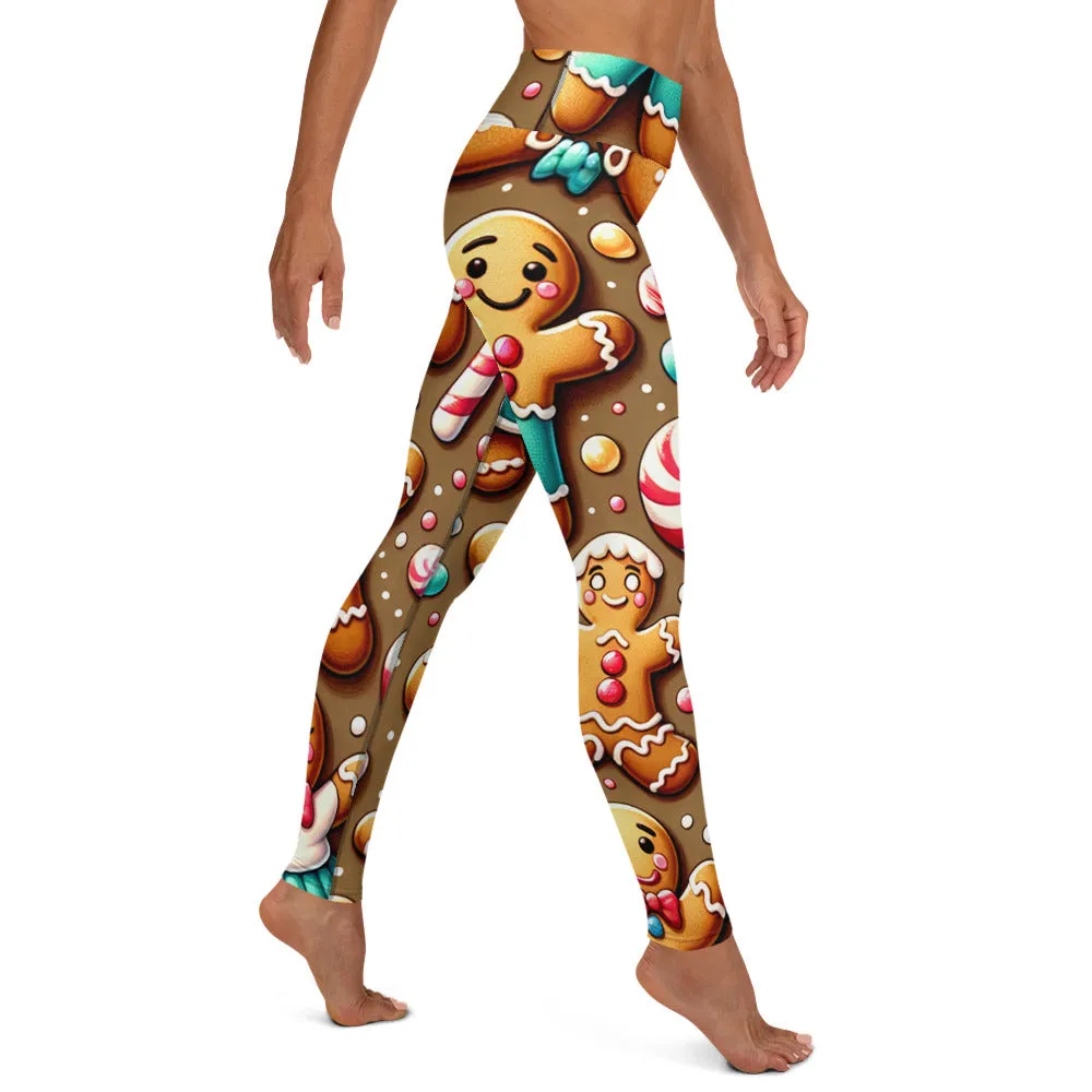 Whimsical Winter Wear Yoga Leggings