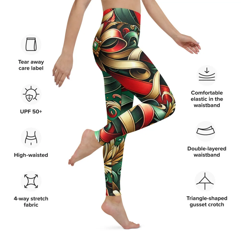 Whimsical Winter Wear Yoga Leggings