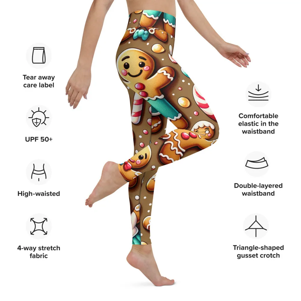 Whimsical Winter Wear Yoga Leggings