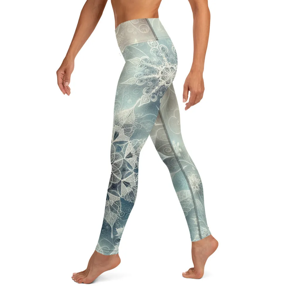 Whimsical Winter Wear Yoga Leggings