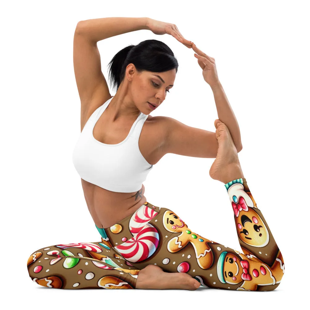 Whimsical Winter Wear Yoga Leggings