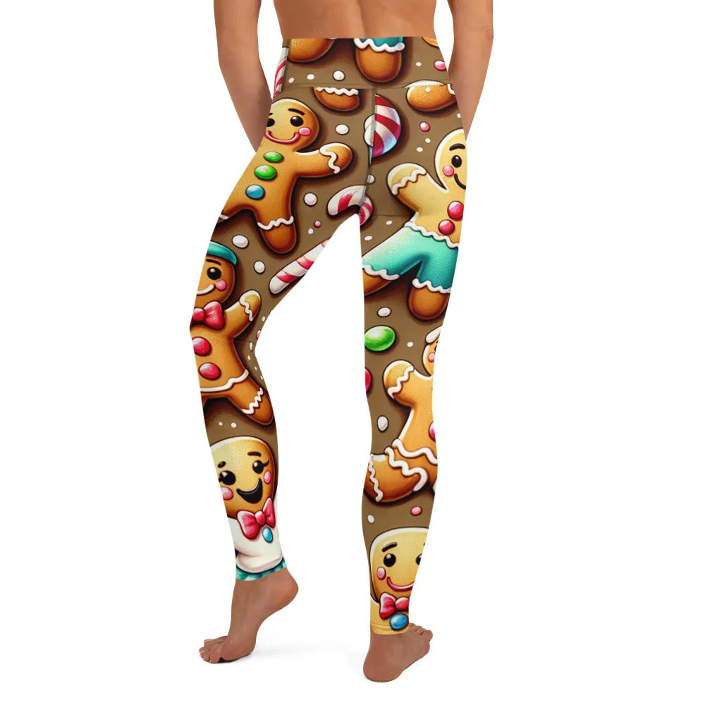 Whimsical Winter Wear Yoga Leggings