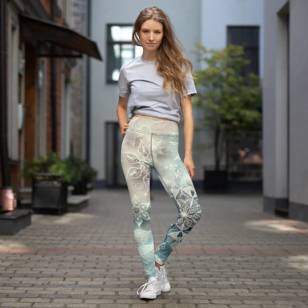 Whimsical Winter Wear Yoga Leggings