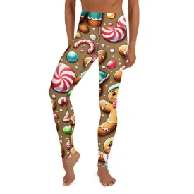 Whimsical Winter Wear Yoga Leggings