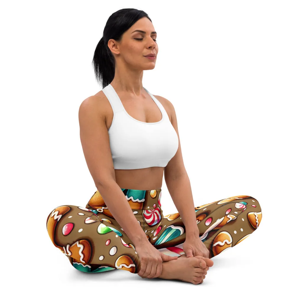 Whimsical Winter Wear Yoga Leggings