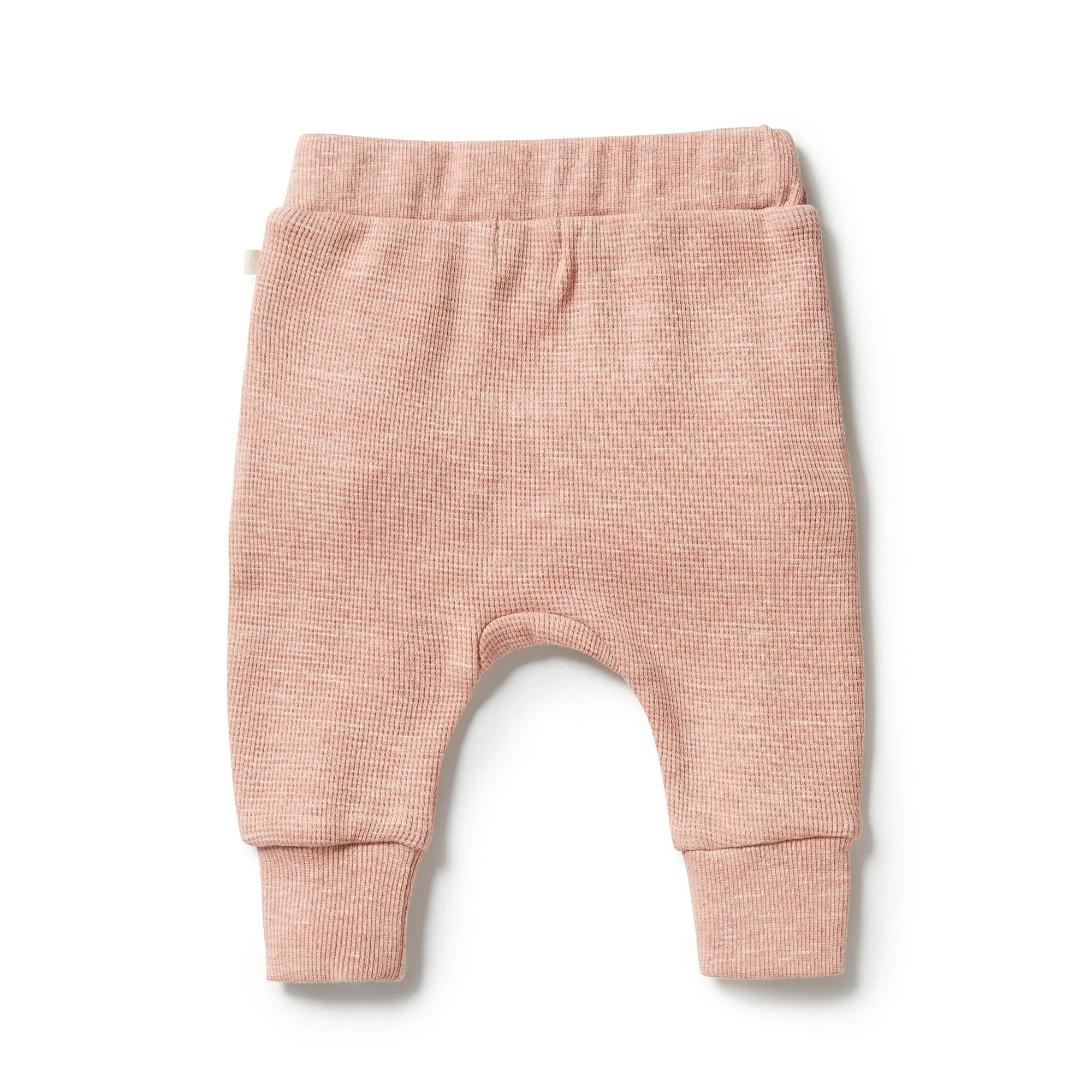 Wilson and Frenchy Organic Waffle Slouch Pant - Peach
