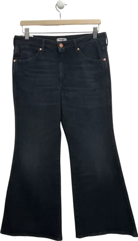 Wrangler Black High Rise Flare Jeans W29