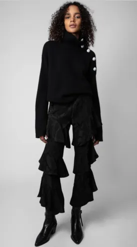 Zadig & Voltaire Poum Chains Silk Pants